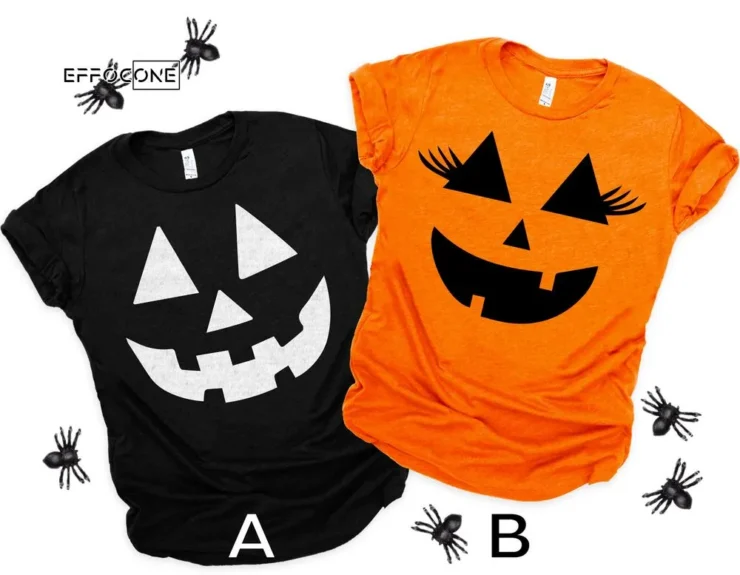 2021 Halloween Pumkin Shirt, Halloween Shirt, Trick or Treat t-shirt, Funny Halloween Shirt, Girl Pumpkin Shirt, Boy Pumpkin Cute Hallowen