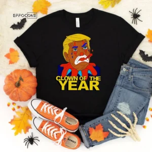 Clown of the Year, Halloween Shirt, Trick or Treat t-shirt, Funny Halloween Shirt, Gay Halloween Shirt