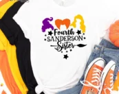 Fourth Sanderson Sister Tee Shirt, Halloween Shirt, Trick or Treat t-shirt, Funny Halloween Shirt, Gay Halloween Shirt