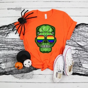 Frankenstein shirt, Halloween Frankenstein tshirt Trick or Treat t-shirt, Funny Halloween Shirt, Frankenstein Halloween Shirt