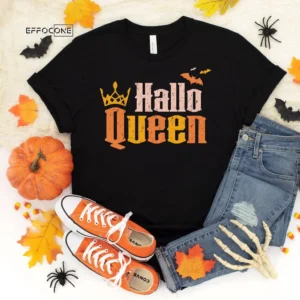 HalloQueen, Halloween Shirt, Trick or Treat t-shirt, Funny Halloween Shirt, Gay Halloween Shirt