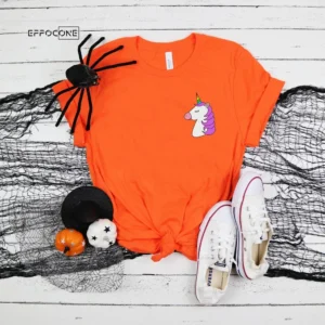 Halloween Unicorn Tee Shirt, Trick or Treat t-shirt, Funny Halloween Shirt, Gay Halloween Shirt