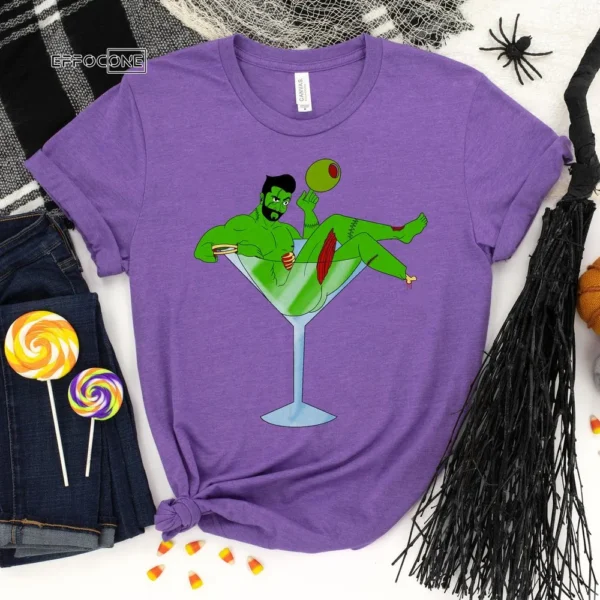 Pin up Zombie Halloween Shirt, Trick or Treat t-shirt, Funny Halloween Shirt, Sexy Halloween Shirt