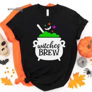 Witches Brew Halloween Tee, Halloween Shirt, Trick or Treat t-shirt, Funny Halloween Shirt, Gay Halloween Shirt