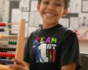 Dabbing Crayon Team First Grader Shirt Back to School Shirts