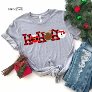 Cute Christmas Shirt, Santa Shirt, Christmas T-Shirt, Christmas TShirt, Winter Tshirt, Winter Time Shirt, Christmas Gift