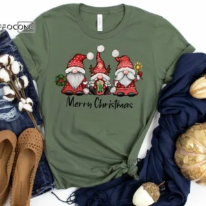 Gnome Christmas Shirt, Gnome Shirt, Christmas T-Shirt, Christmas TShirt, Winter Tshirt, Winter Time Shirt, Christmas Gift