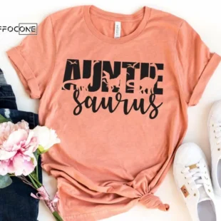 Auntie Saurus Shirt Aunt Dinosaur Shirt Aunt Shirt Aunt