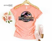 Color Motherhood is a Walk in the Park Shirt Funny Mom Shirt