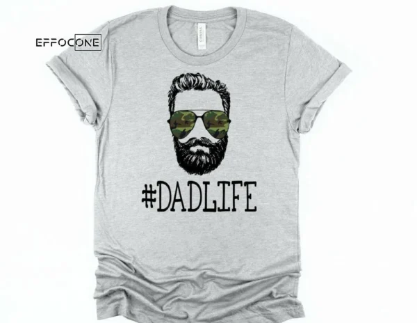 Dad Life Camouflage Sunglasses Shirt Dad Life Shirt Fathers