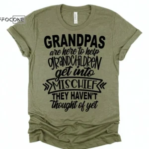 Grandpas are Here to Help Grandchildren Get into Mischief