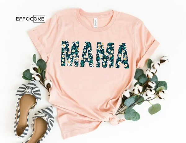 Mama Floral Shirt Floral Mom Shirt Gift for Wife Mama