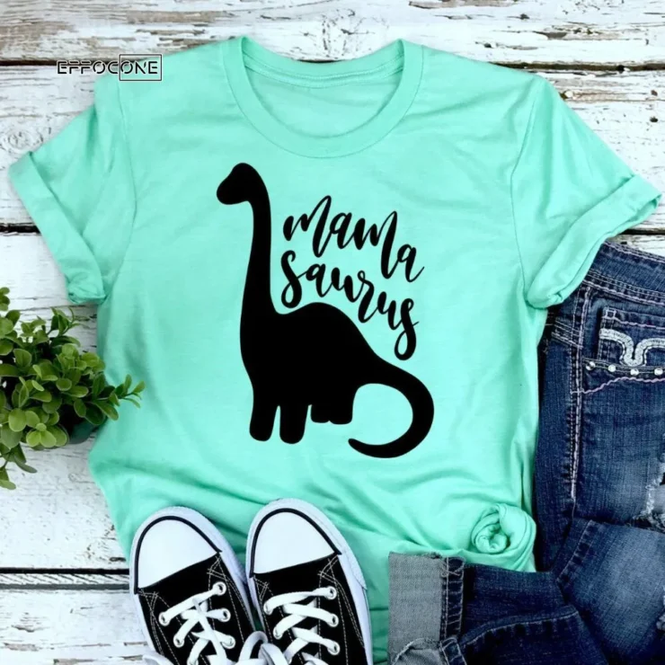 Mama Sauras Shirt Funny Mom Shirt Gift for Wife Mama