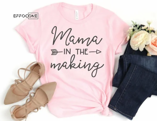 Mama in the Making Design 2 What will it be Mama Shirts