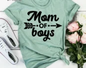 Mom of Boys Shirt Mom Shirts Mom of Boys Mama Bear
