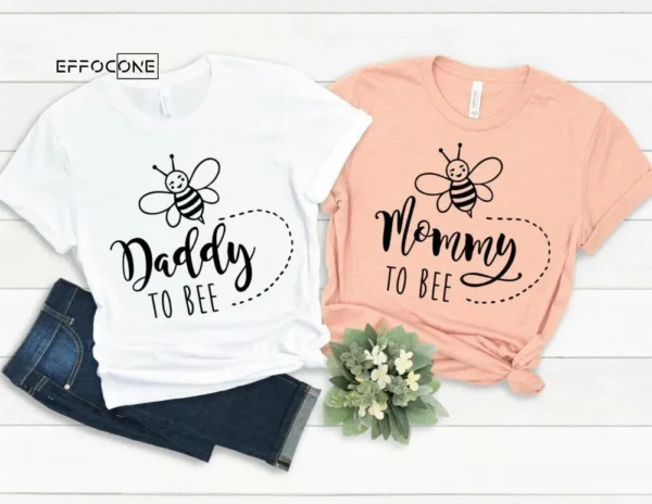 Mommy to Bee Daddy To Bee Shirts What will it be Gender