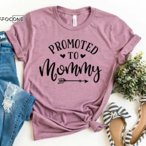 Promoted to Mommy Shirt Funny Pregnancy Shirt Pregnancy