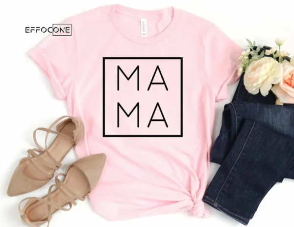 Square Mama Shirt Mama Box Shirt Funny Mom Shirt Mama