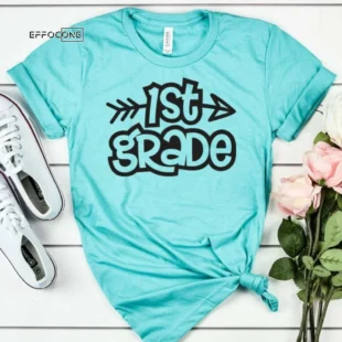 1st Grade Shirt, Kindergarten Teacher Tee, Teacher Shirt