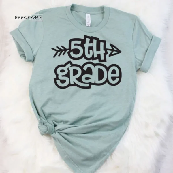 5th Grade Shirt, Kindergarten Teacher Tee, Teacher Shirt