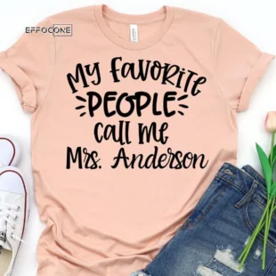 Custom Teacher Shirt, Kindergarten Teacher Tee, Teacher