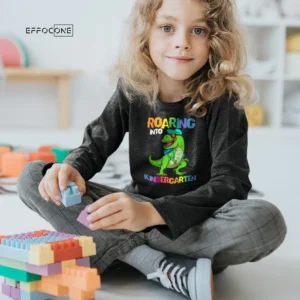 Kids Go Out for Kindergarten Dinosaur Rex Back To School Gift