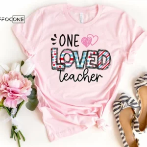 One Loved Teacher Shirt, Kindergarten Teacher Tee