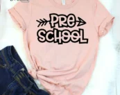 Preschool Shirt, Kindergarten Teacher Tee, Teacher Shirt