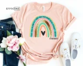 Rainbow Teacher Life Shirt, Kindergarten Teacher Tee