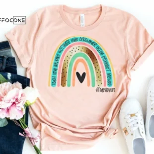 Rainbow Teacher Life Shirt, Kindergarten Teacher Tee