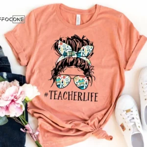 Teacher Life Lady Shirt, Kindergarten Teacher Tee