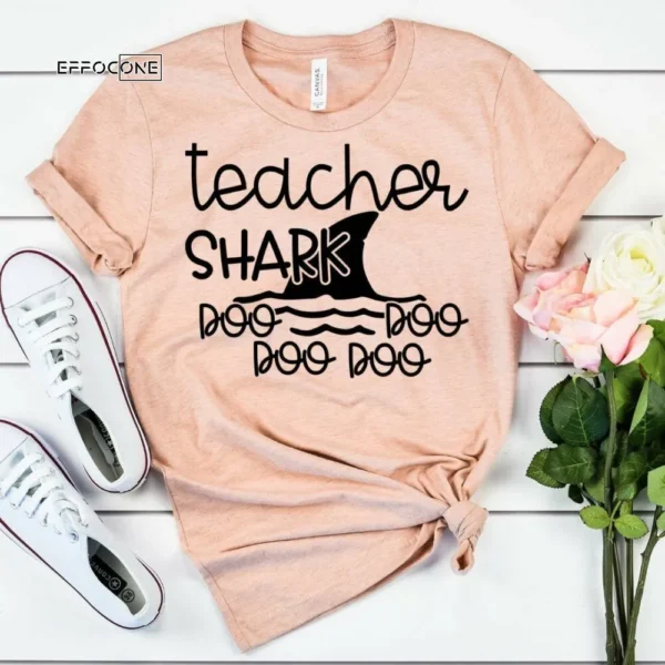 Teacher Shark Doo Doo Doo Doo, Kindergarten Teacher Tee