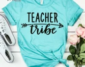 Teacher Tribe, Kindergarten Teacher Tee, Teacher Shirt