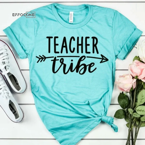 Teacher Tribe, Kindergarten Teacher Tee, Teacher Shirt