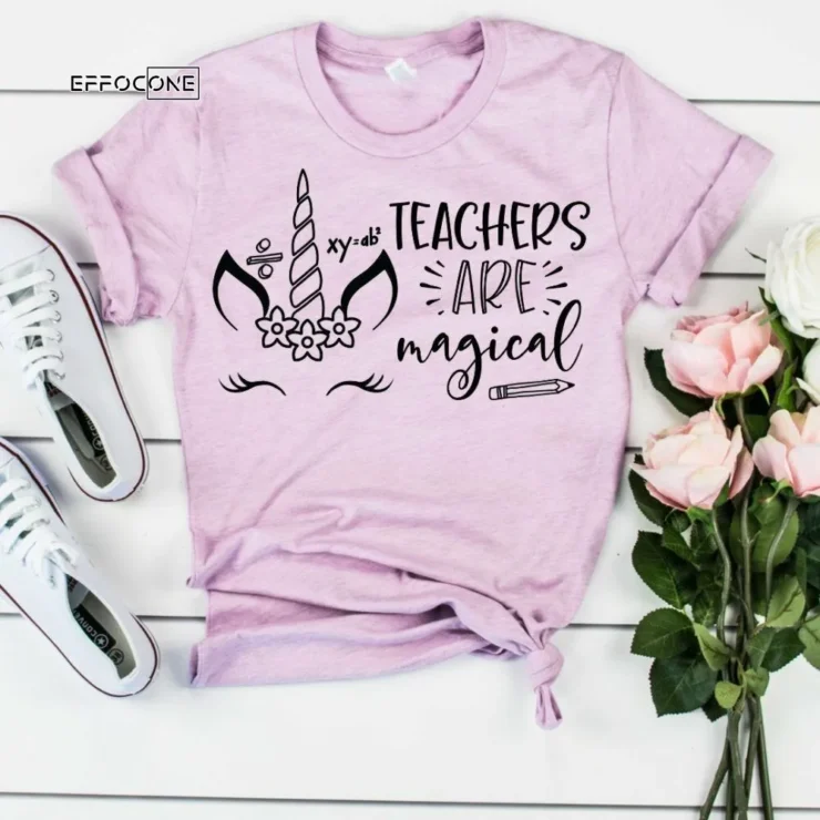 Teachers are Magical, Kindergarten Teacher Tee, Teacher