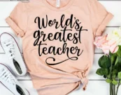 World's Greatest Teacher, Kindergarten Teacher Tee