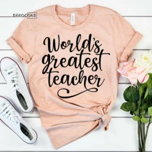 World's Greatest Teacher, Kindergarten Teacher Tee