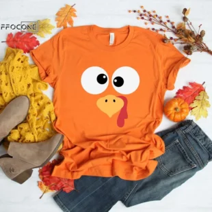 Coolest Turkey in Town ShirtBoys ThanksgivingFunny Kids