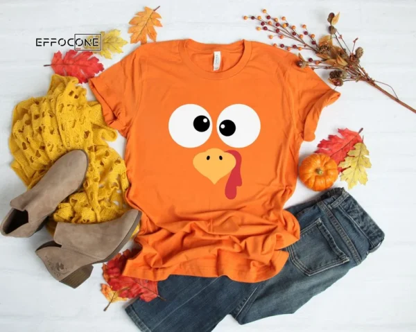 Coolest Turkey in Town ShirtBoys ThanksgivingFunny Kids