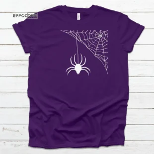 Spider Web Halloween Tee Shirt, Halloween Shirt, Trick or Treat t-shirt, Funny Halloween Shirt, Gay Halloween Shirt