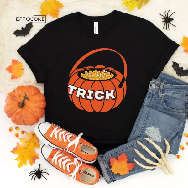 TREAT, Halloween Shirt, Trick or Treat t-shirt, Funny Halloween Shirt, Gay Halloween Shirt