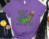 Trick or Treat Smell my Feet, Halloween Shirt, Trick or Treat t-shirt, Funny Halloween Shirt, Gay Halloween Shirt