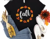 Fall Tee Shirt Thanksgiving Shirt, Thanksgiving t shirt womens, family thanksgiving shirts, funny Thanksgiving 2020 t-shirts long sleeve