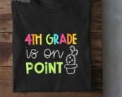 Cactus Teacher Shirt, Cute 4th Grade Teacher T-Shirt