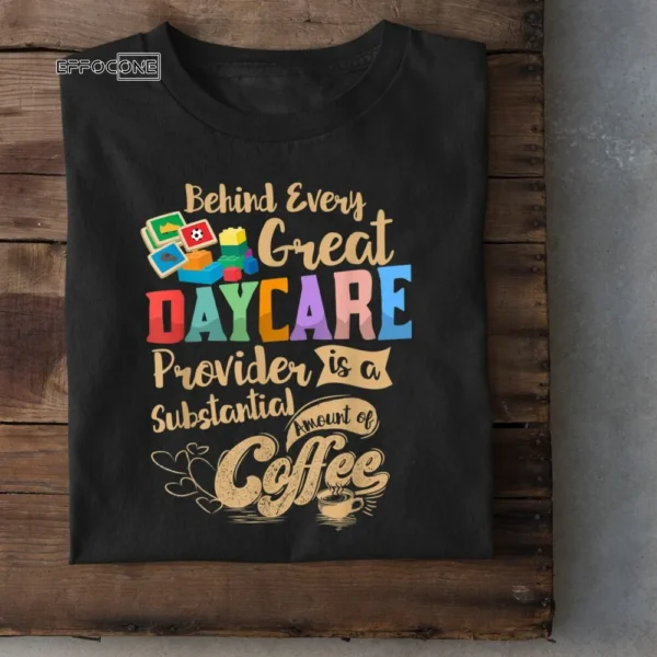 Coffee lover and childcare provider Daycare teacher