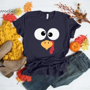Coolest Turkey in Town ShirtBoys ThanksgivingFunny Kids