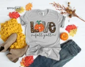 Love Fall Y'All Shirt Leopard Print Fall Shirt