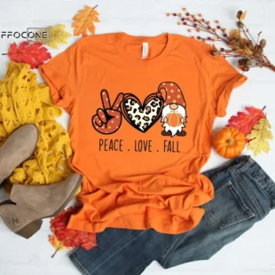 Peace Love Thanksgiving Shirt Family Thanksgiving Shirt