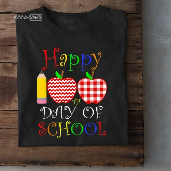 Happy 100th Day Of School For Teacher & Student Gift