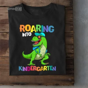 Kids Go Out for Kindergarten Dinosaur Rex Back To School Gift